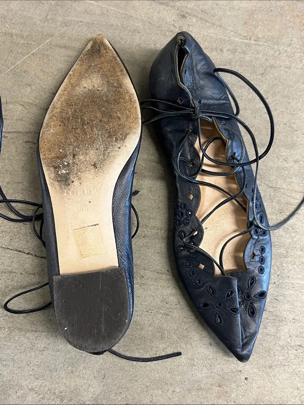 J. Crew pointed toe